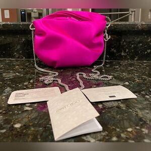 Jimmy Choo Bonny Satin Bag